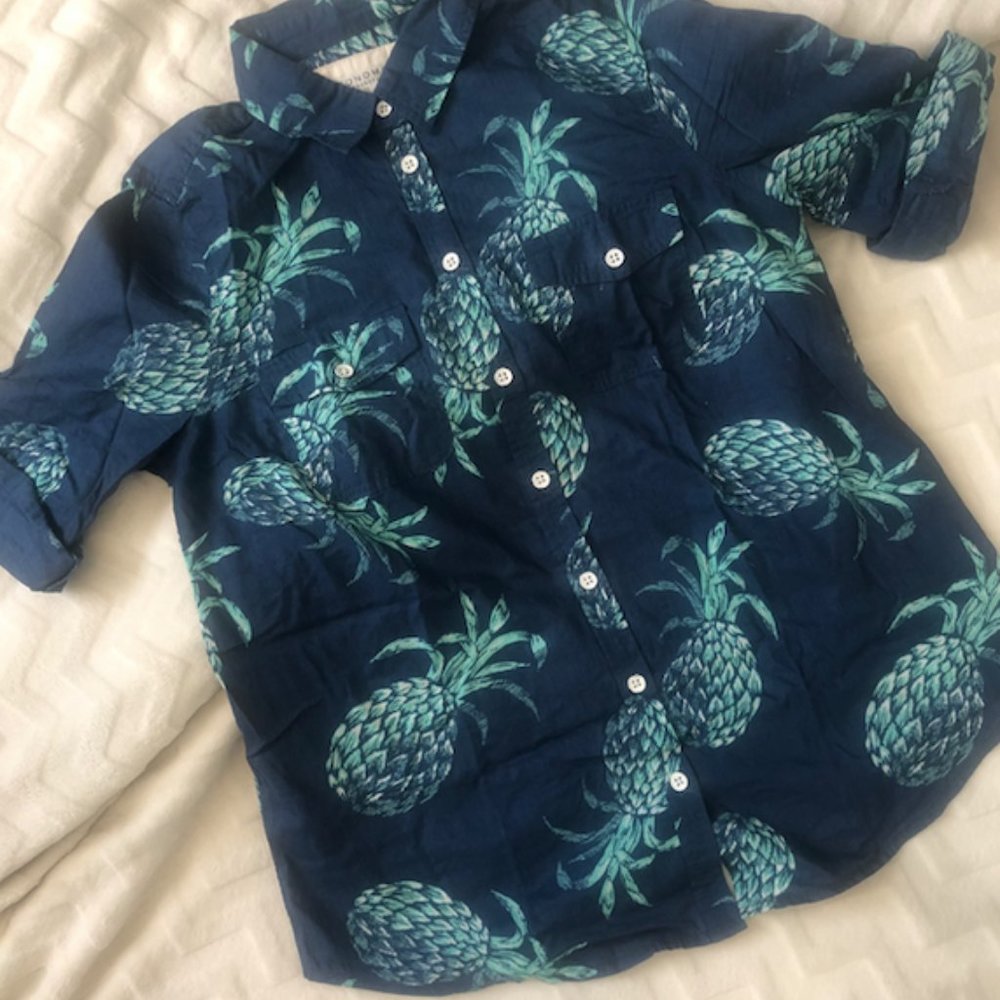 Sonoma Hawaiian Button Up